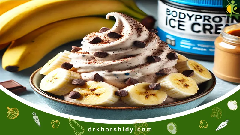 بستنی رژیمی بدنسازی