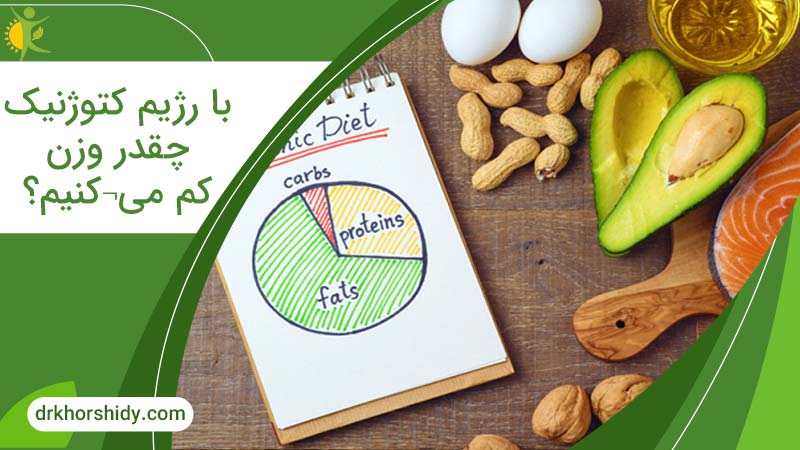 با رژیم کتوژنیک چقدر وزن کم می کنیم؟