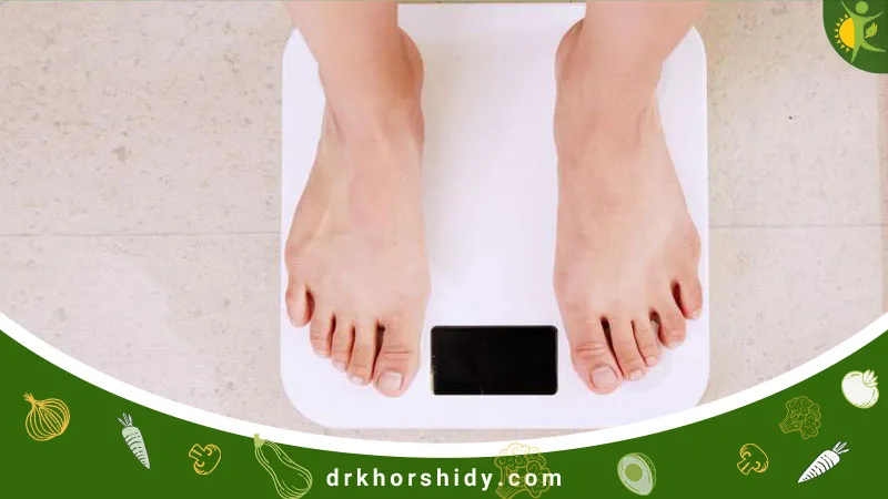 گرفتن وزن با ترازو