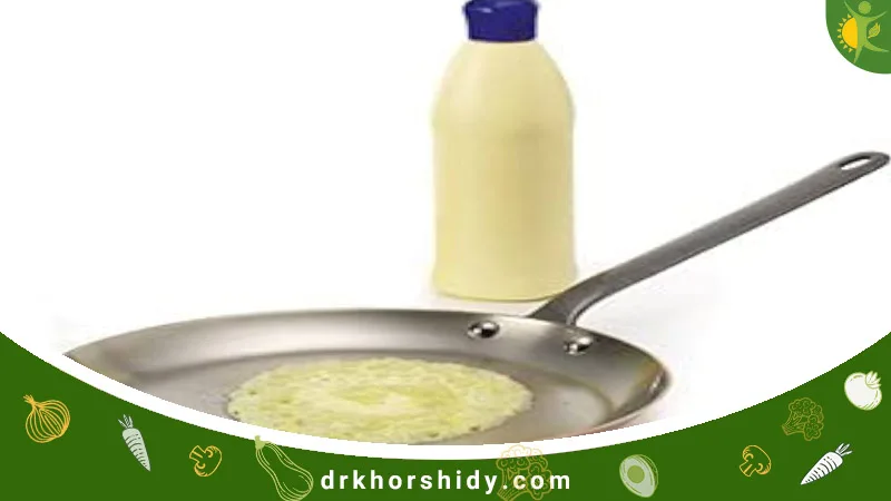 مارگارین مایع در ماهیتابه